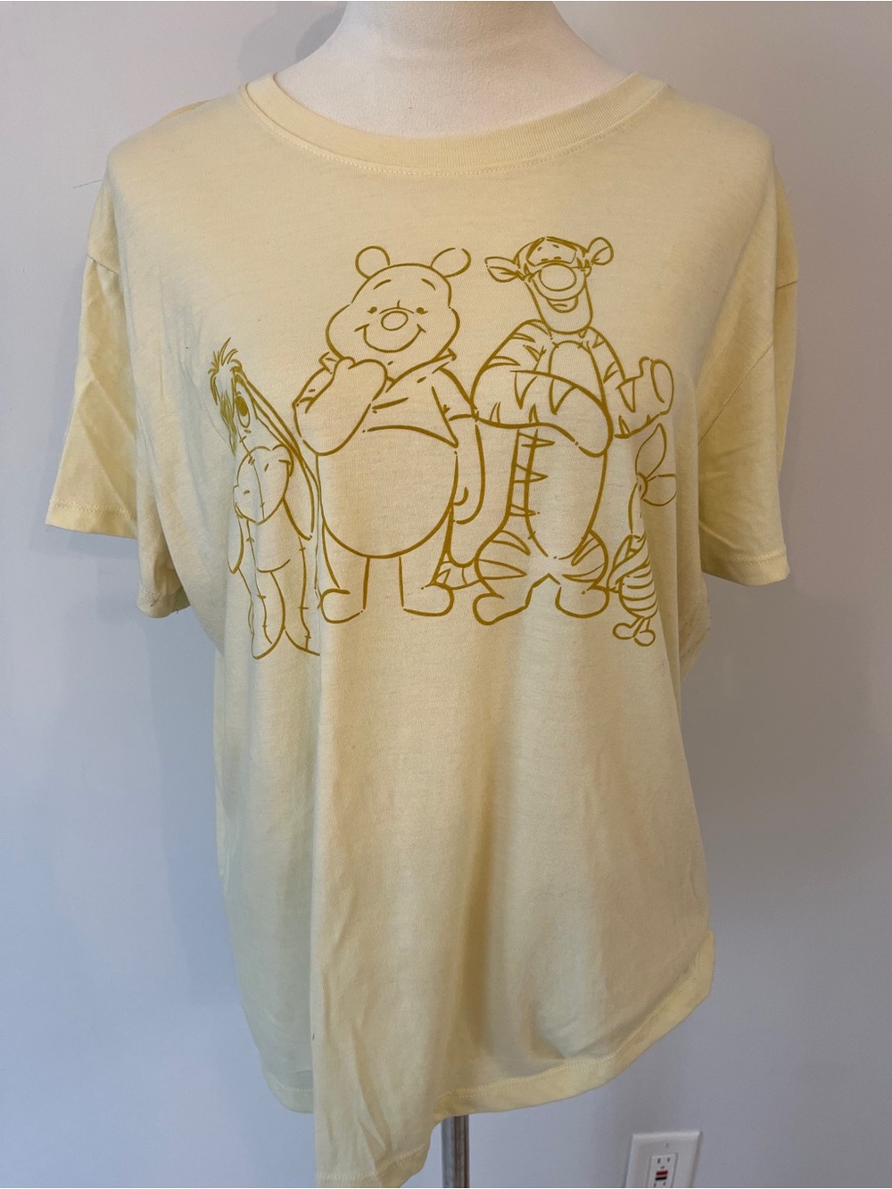 Women’s  Yellow Winnie the Pooh Graphic Tee